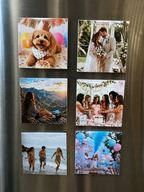 2.5"×2.5" Square Custom Photo Magnets