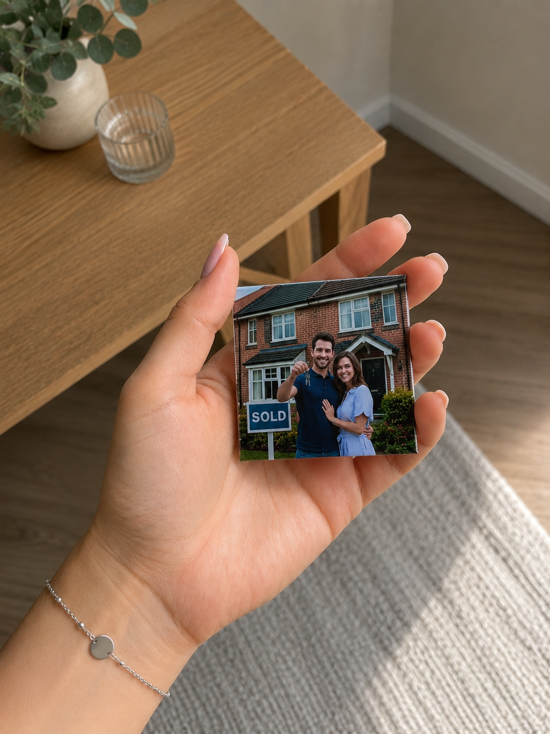 2"×2" Square Custom Photo Magnets
