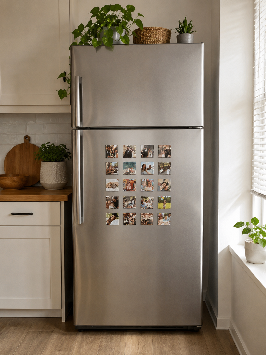 Bulk Single-Image Photo Magnets
